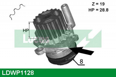 LUCAS ENGINE DRIVE ldwp1128 -  Водяной насос